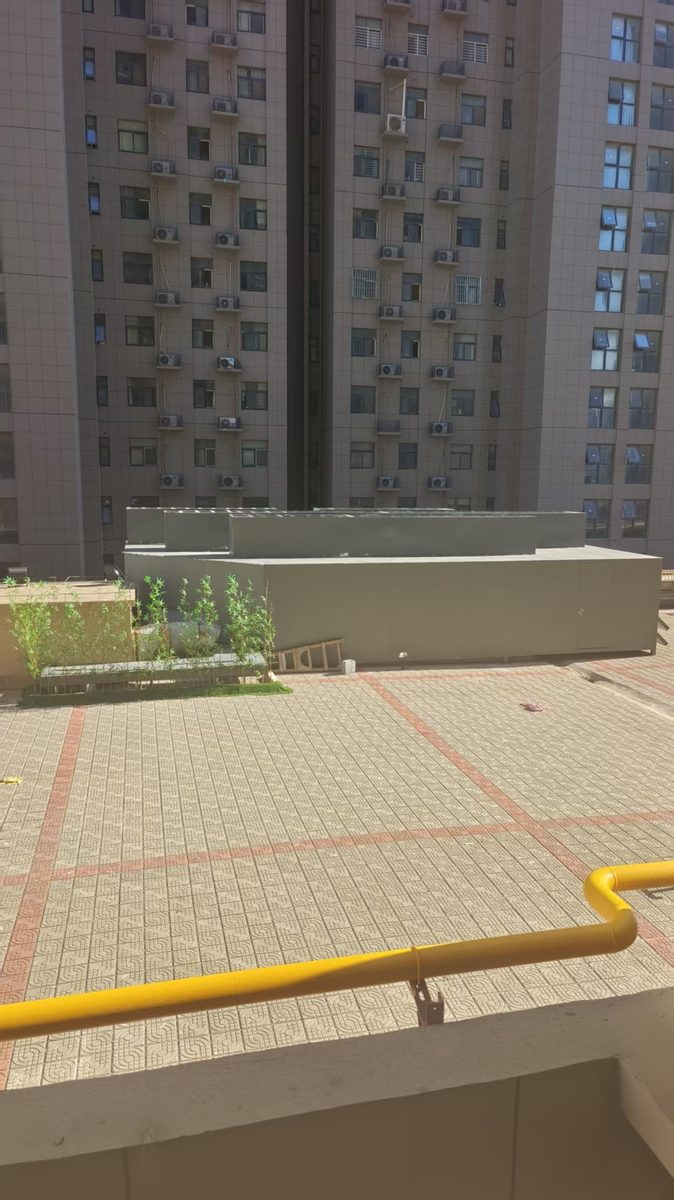 楼顶空调外机降噪治理现场